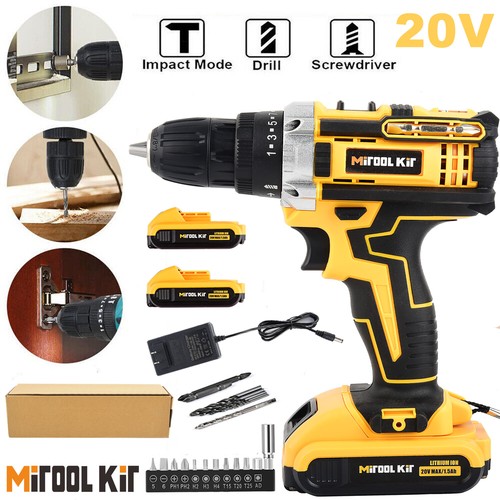 Drill set 20v cordless - drill,